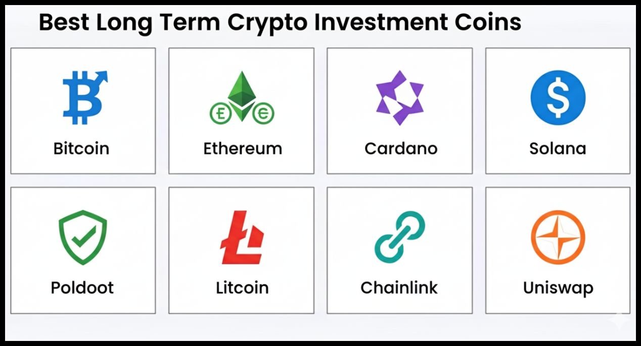 Long Term Crypto Investment Coins
